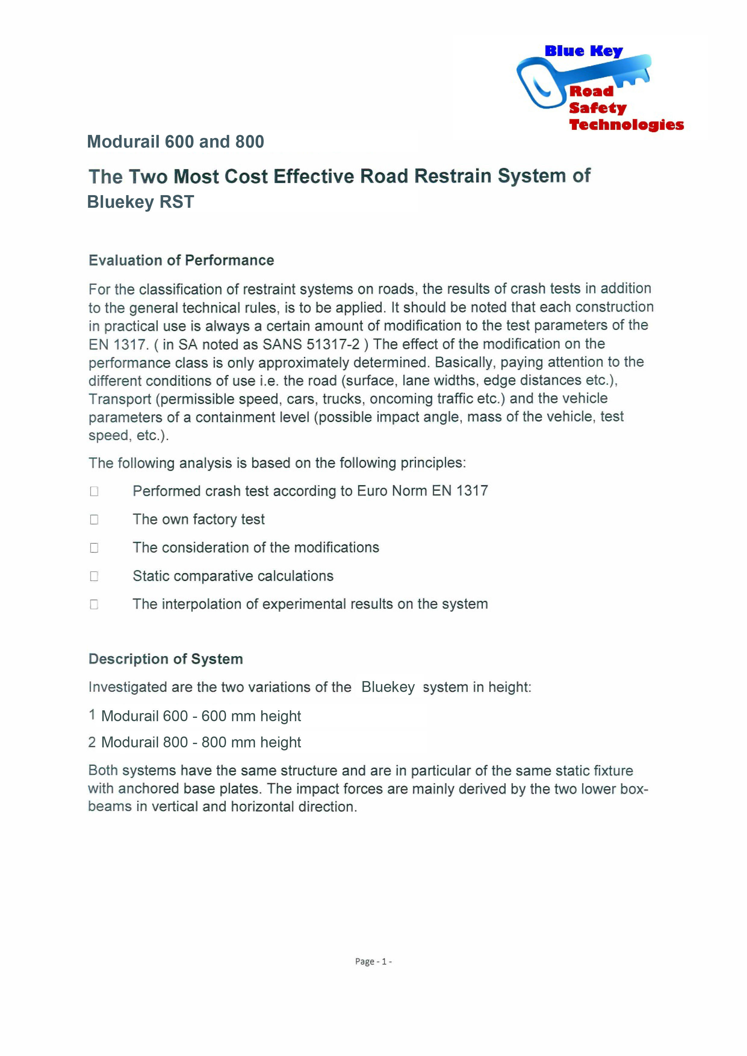 Modurail summary 1